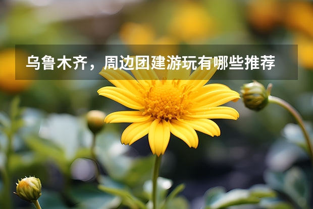 乌鲁木齐，周边团建游玩有哪些推荐