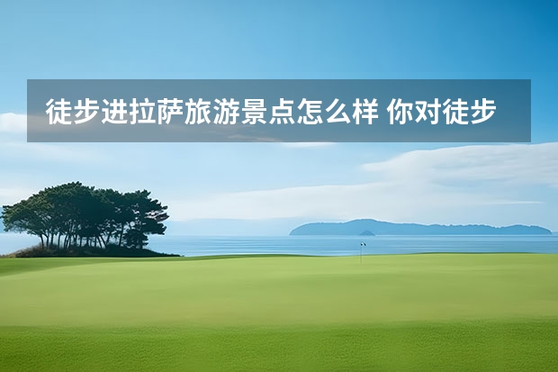 徒步进拉萨旅游景点怎么样 你对徒步者一路风餐露宿推着板车游西藏是支持还是不赞同?