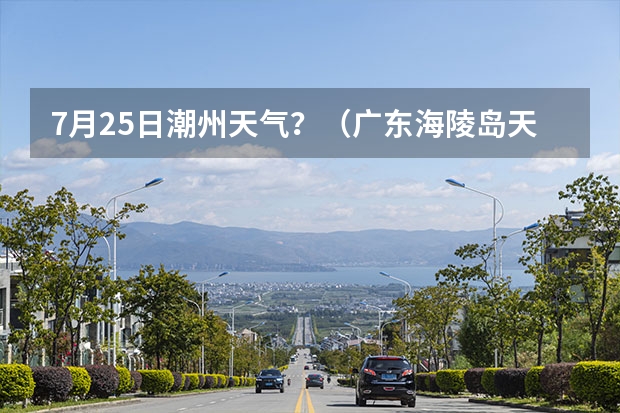 7月25日潮州天气?(广东海陵岛天气预报15天)