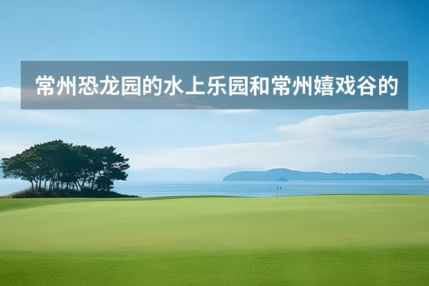 常州恐龙园的水上乐园和常州嬉戏谷的水上世界哪个好玩?