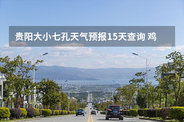 贵阳大小七孔天气预报15天查询 鸡东天气预报鸡东天气预报未来15天 贵州小七孔15天天气预报