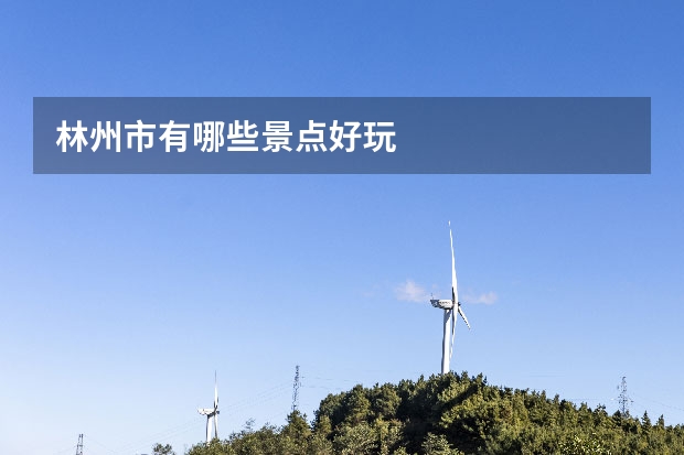 林州市有哪些景点好玩