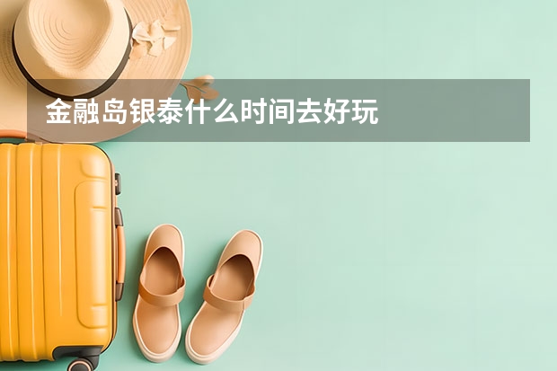 金融岛银泰什么时间去好玩