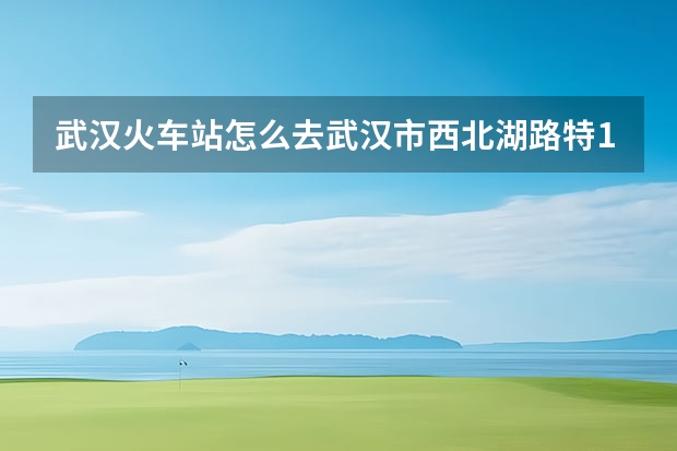 武汉火车站怎么去武汉市西北湖路特1号花园道生活艺术区
